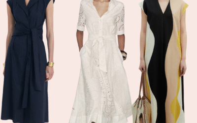 Vestidos que favorecen a los 40+ 👗 Cómo elegir el corte ideal según tu cuerpo