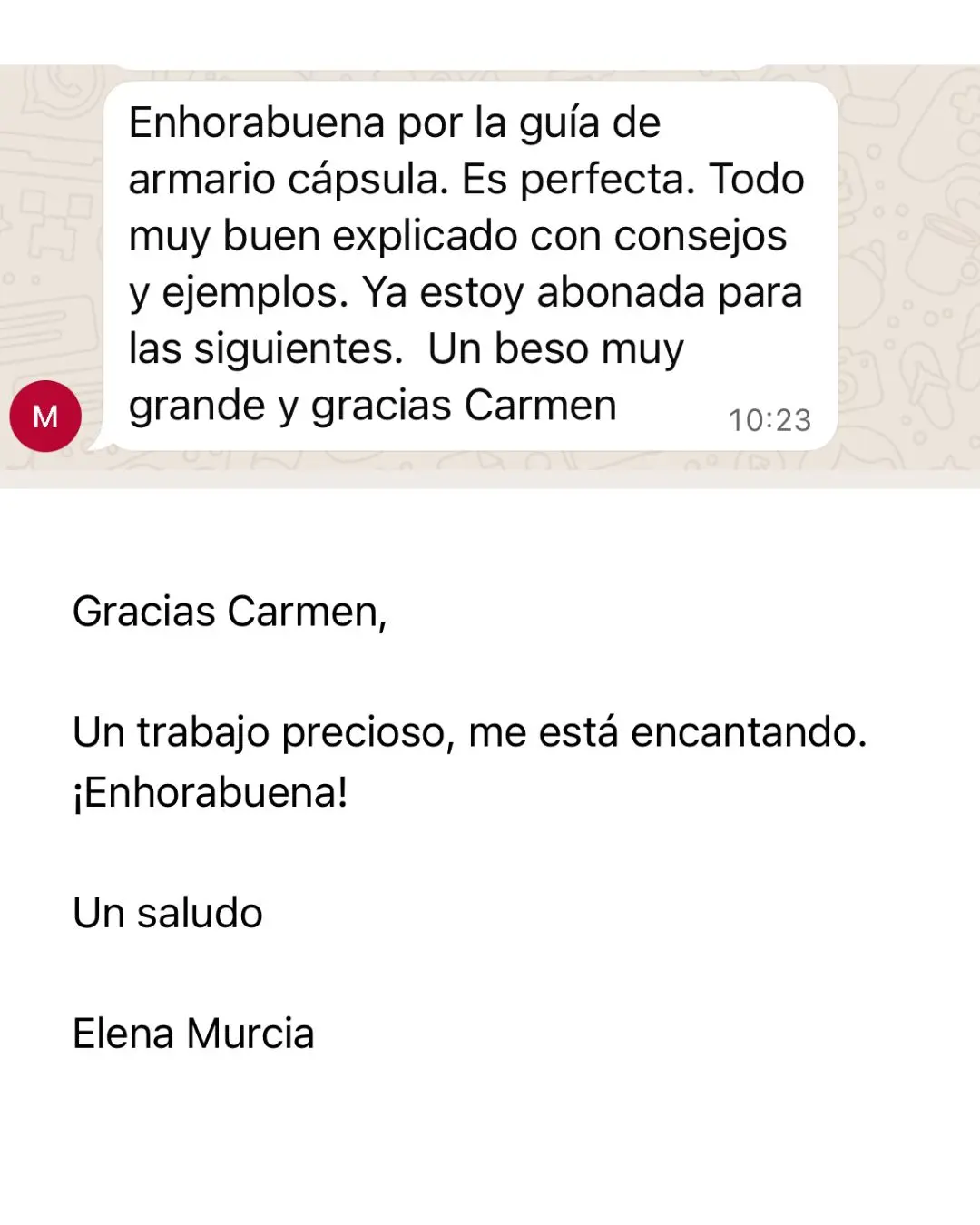 Testimonios AC otoño invierno
