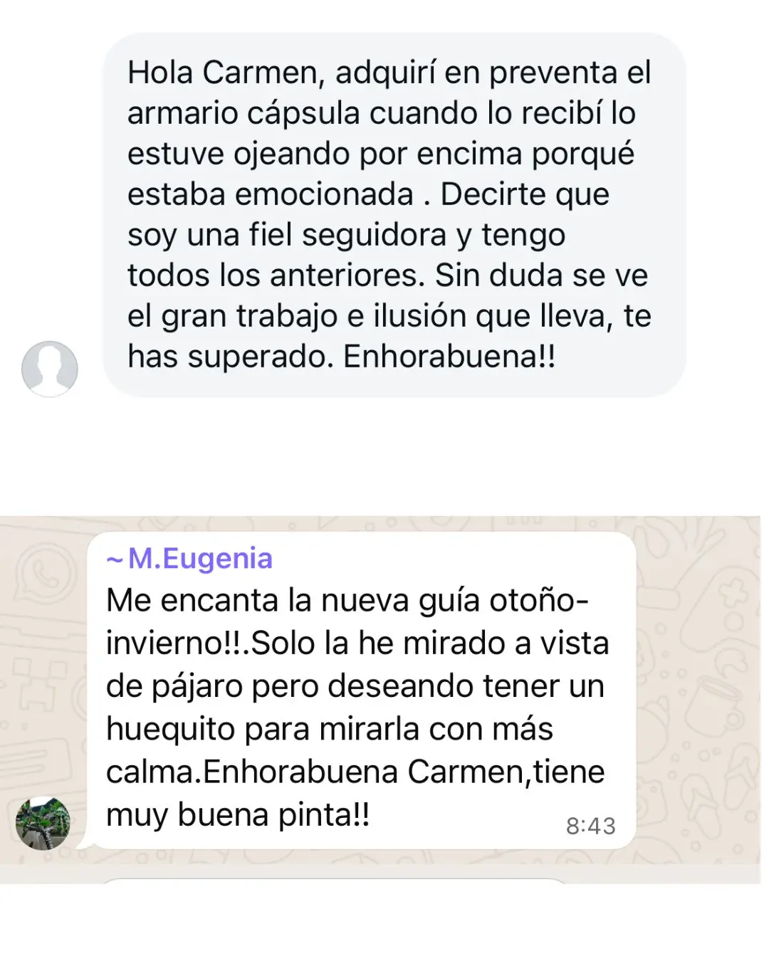 ellas ya tiene la guia otoño invierno